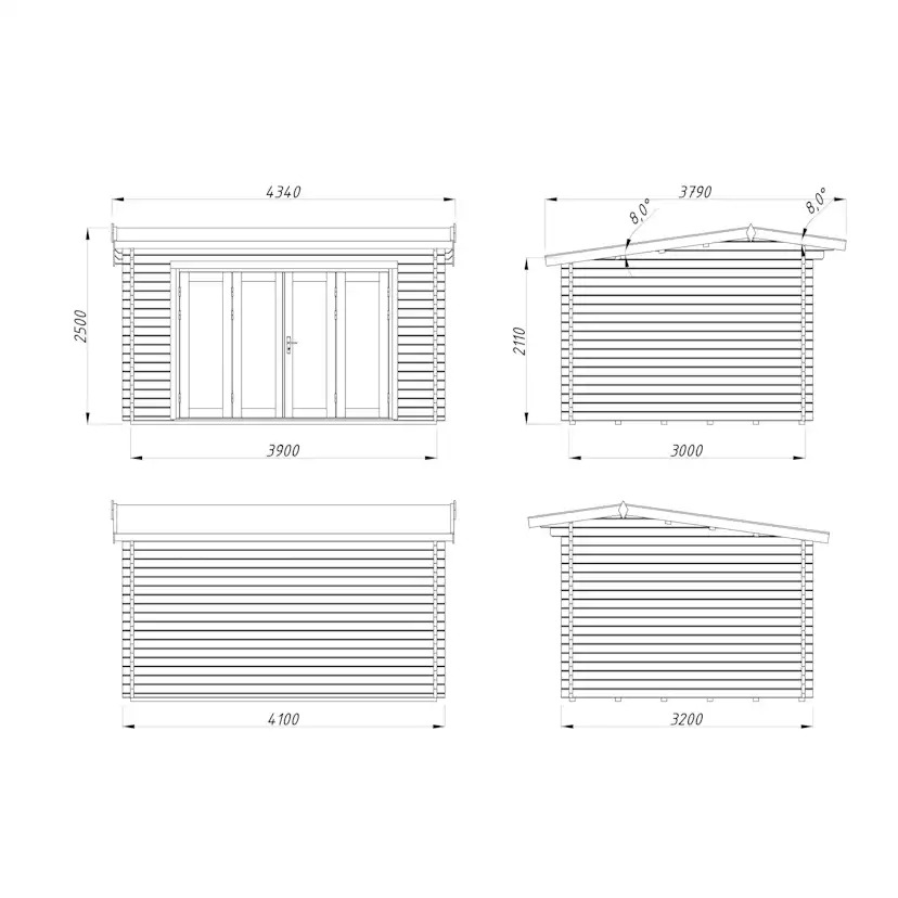 Anneks Palmako Ines 11,1 m2
