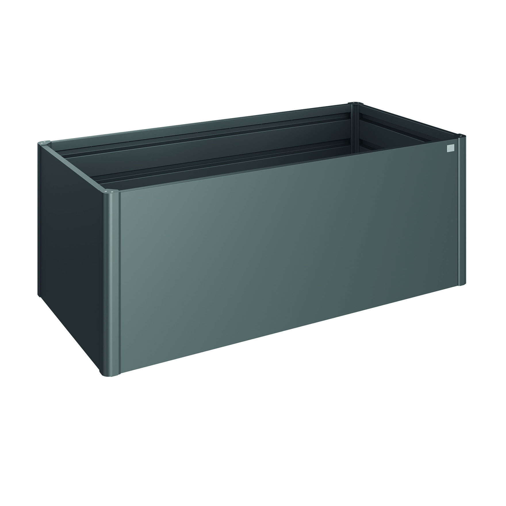 Raised Vegetable Bed size 2x1 Metallic Mörkgrå Mørkgrå Metallic