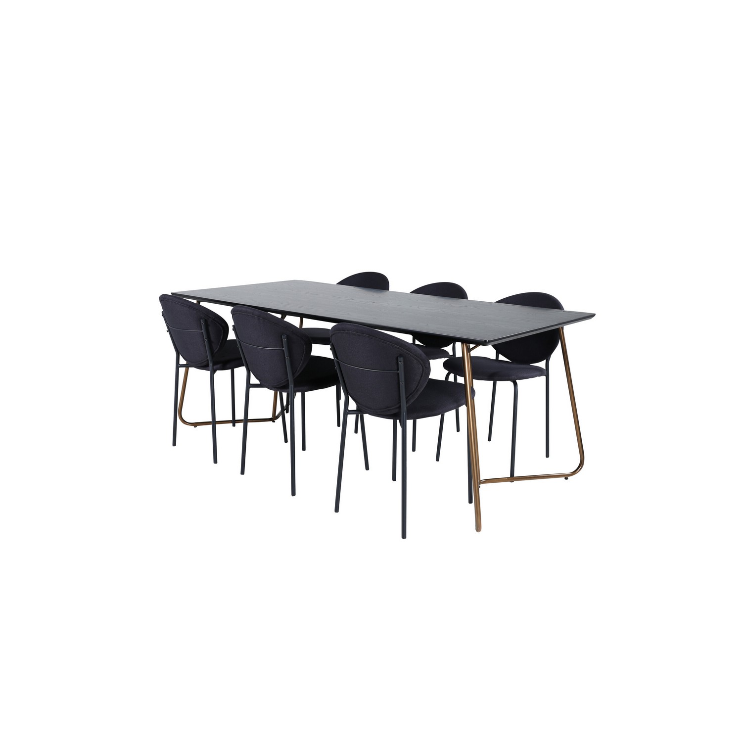 Spisegruppe Venture Home Annika med 6 Valor Stoler