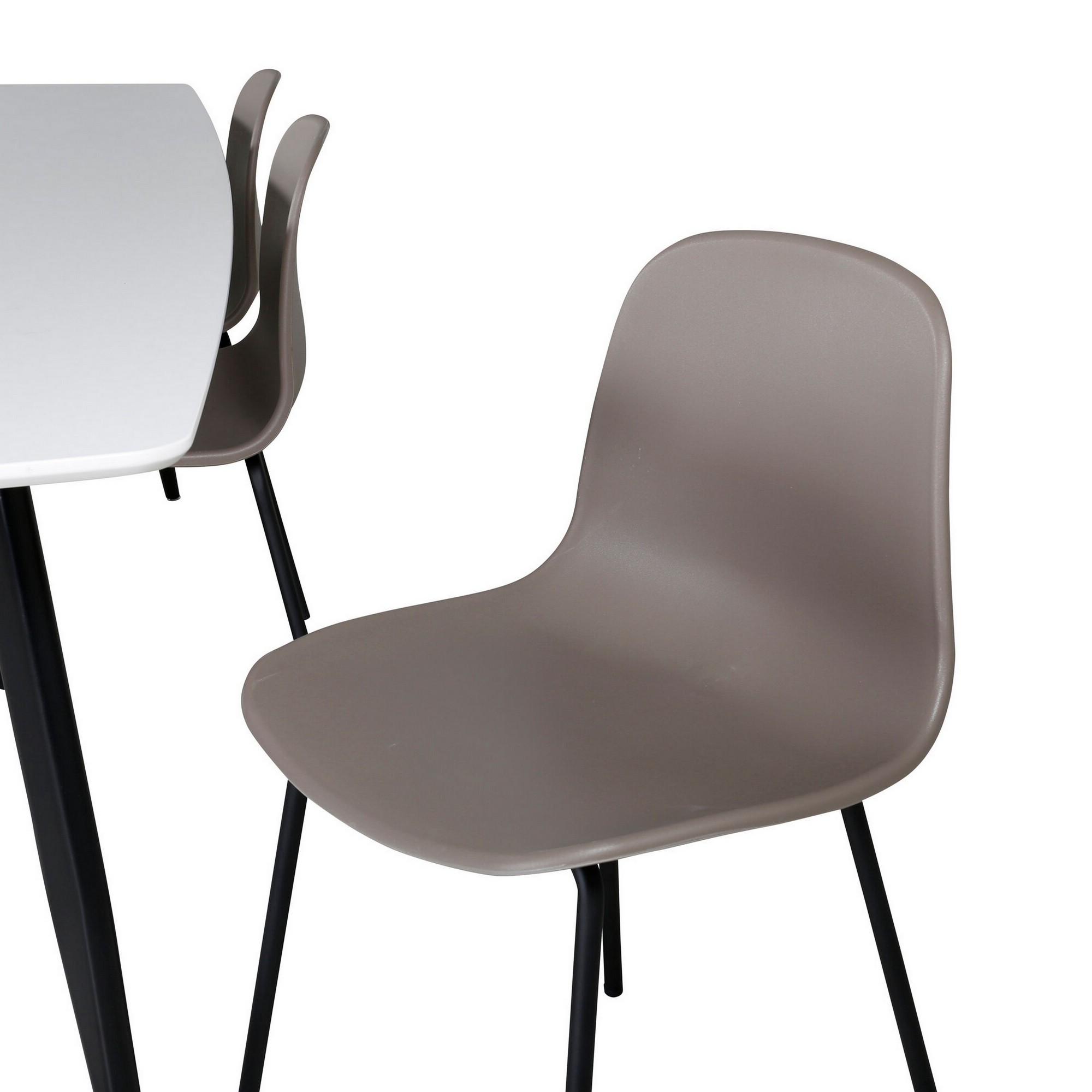 Spisegruppe Venture Home Polar med 6stk Arctic Stoler