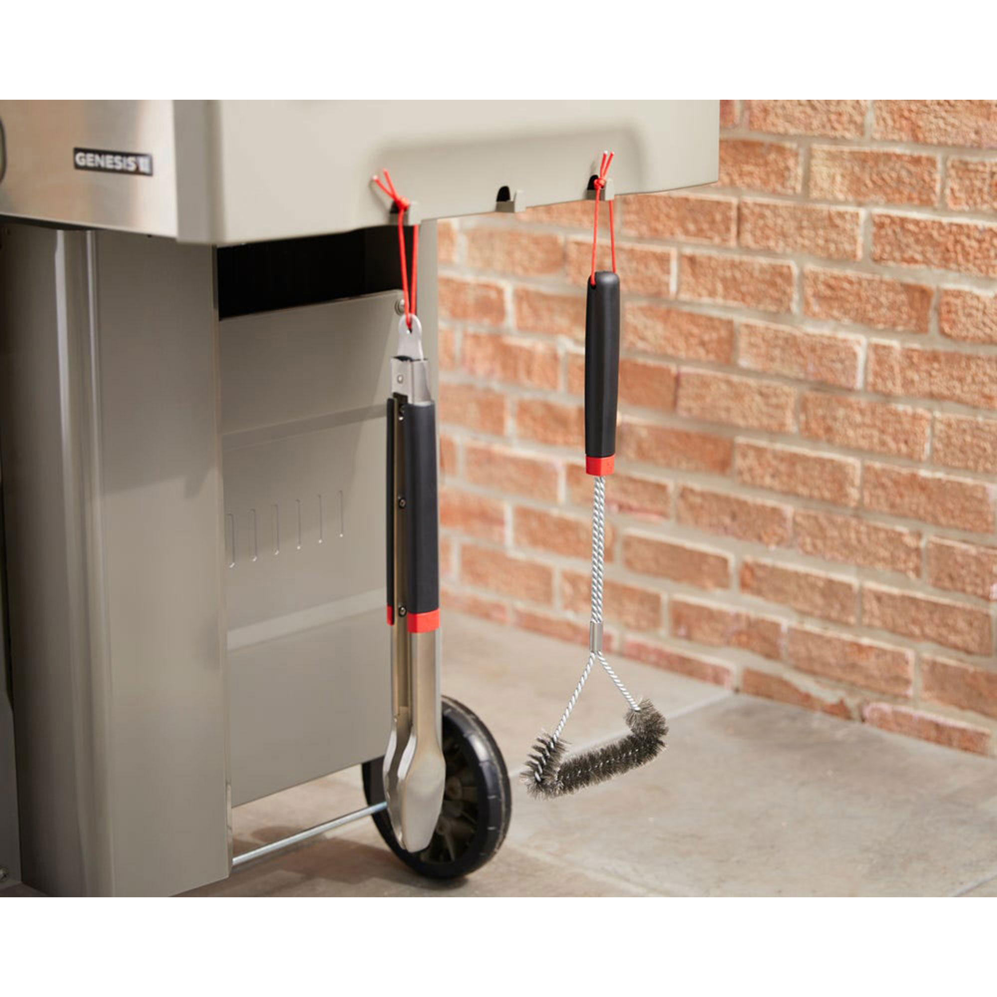 Grillbørste Weber Tresidig 46 cm