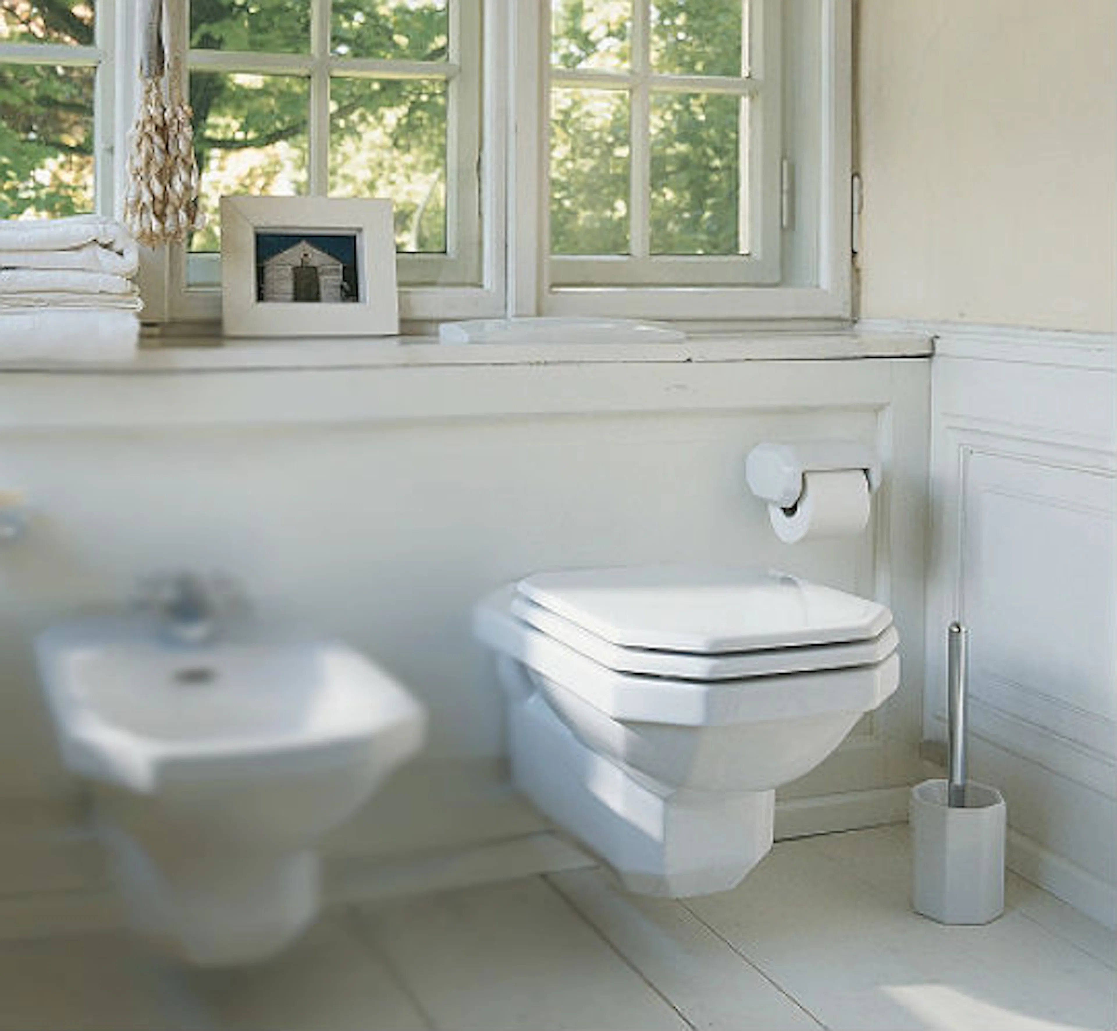 Vegghengt Toalett Duravit 1930 med Toalettsete