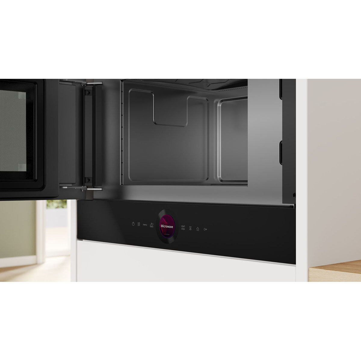 Mikrobølgeovn Bosch Serie 8 BFL7221 Innbygging