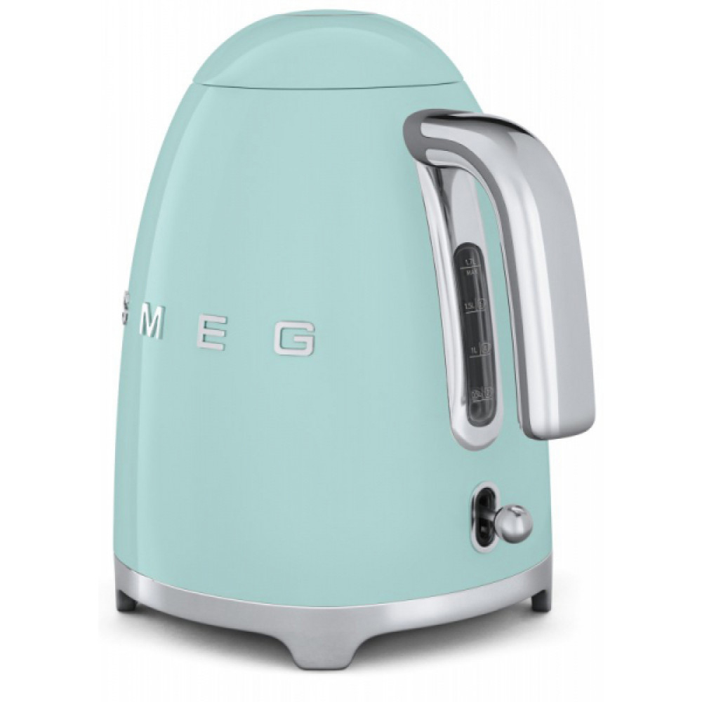 Vannkoker Smeg Retro KLF03PGEU Pastellgrønn i Rustfritt Stål