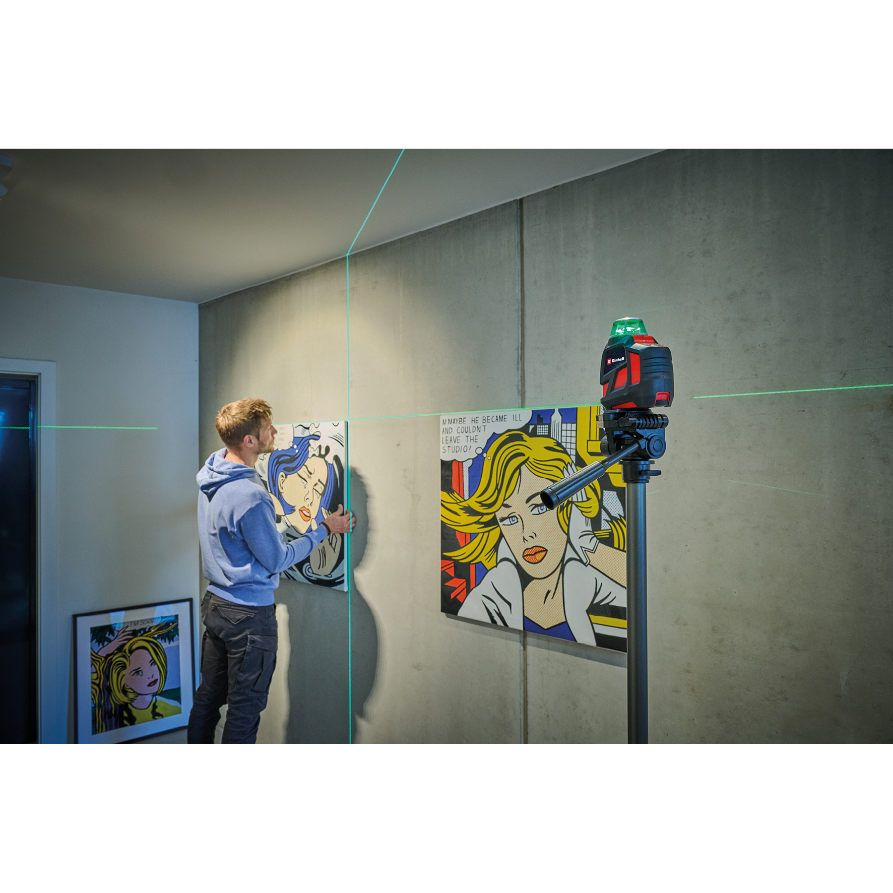 Krysslasermåler Einhell TE-LL 360 G