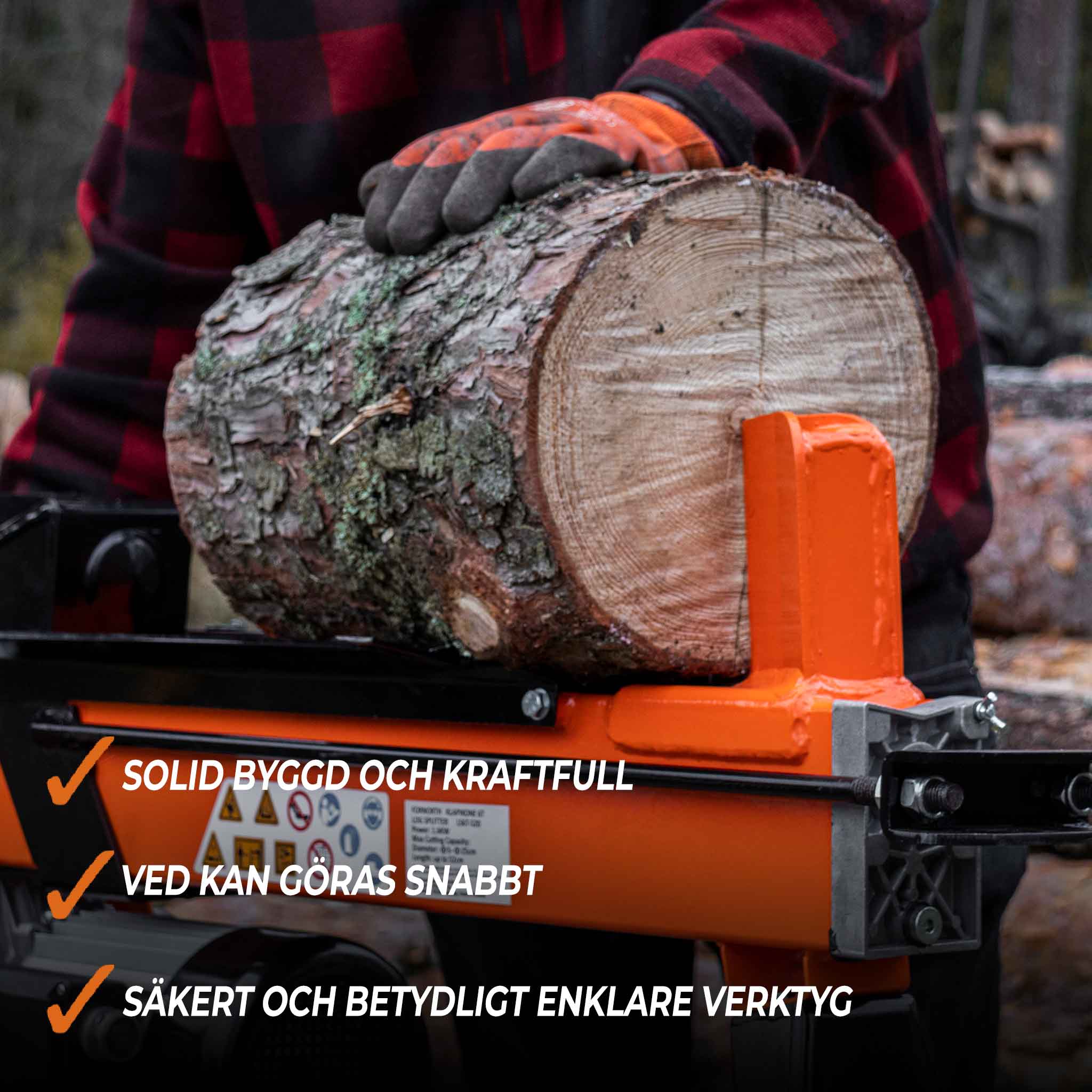 Vedkløyver Fornorth 7T V2