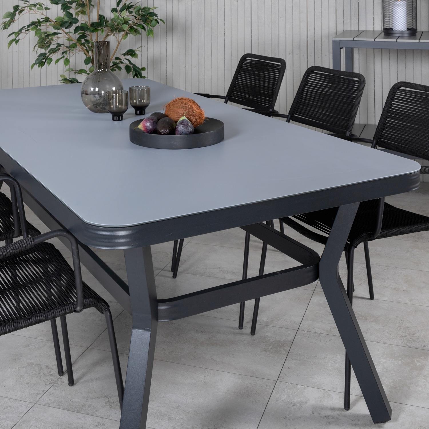 Spisegruppe Venture Home Vyn med 6 Lumi Spisestoler