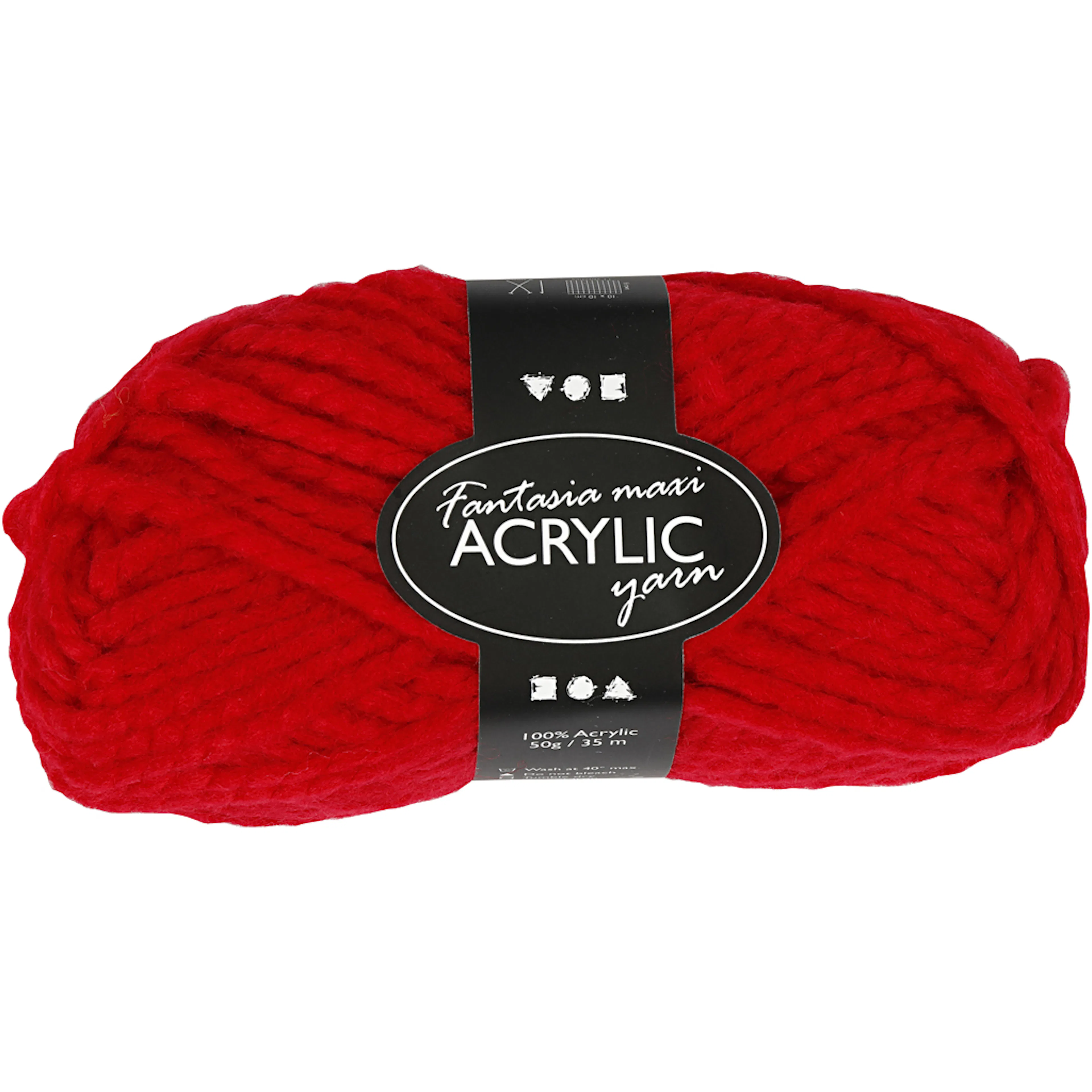 Akrylgarn Creativ Company Fantasia 35 m Stl Maxi 50 g/1 nst