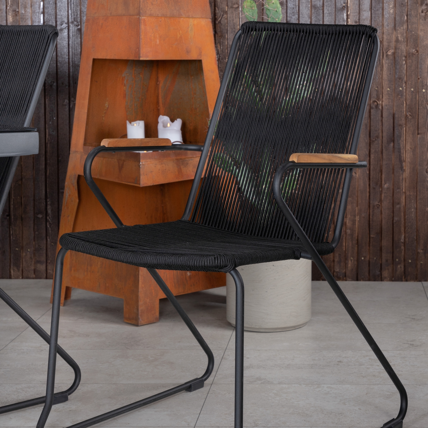Spisegruppe Venture Home Douglas med 6 Berfin Spisestoler