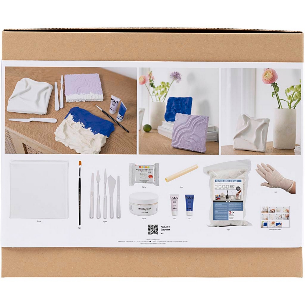 Hobbysett Creativ Company Maxi DIY Kit Veggdekorasjon Modellering