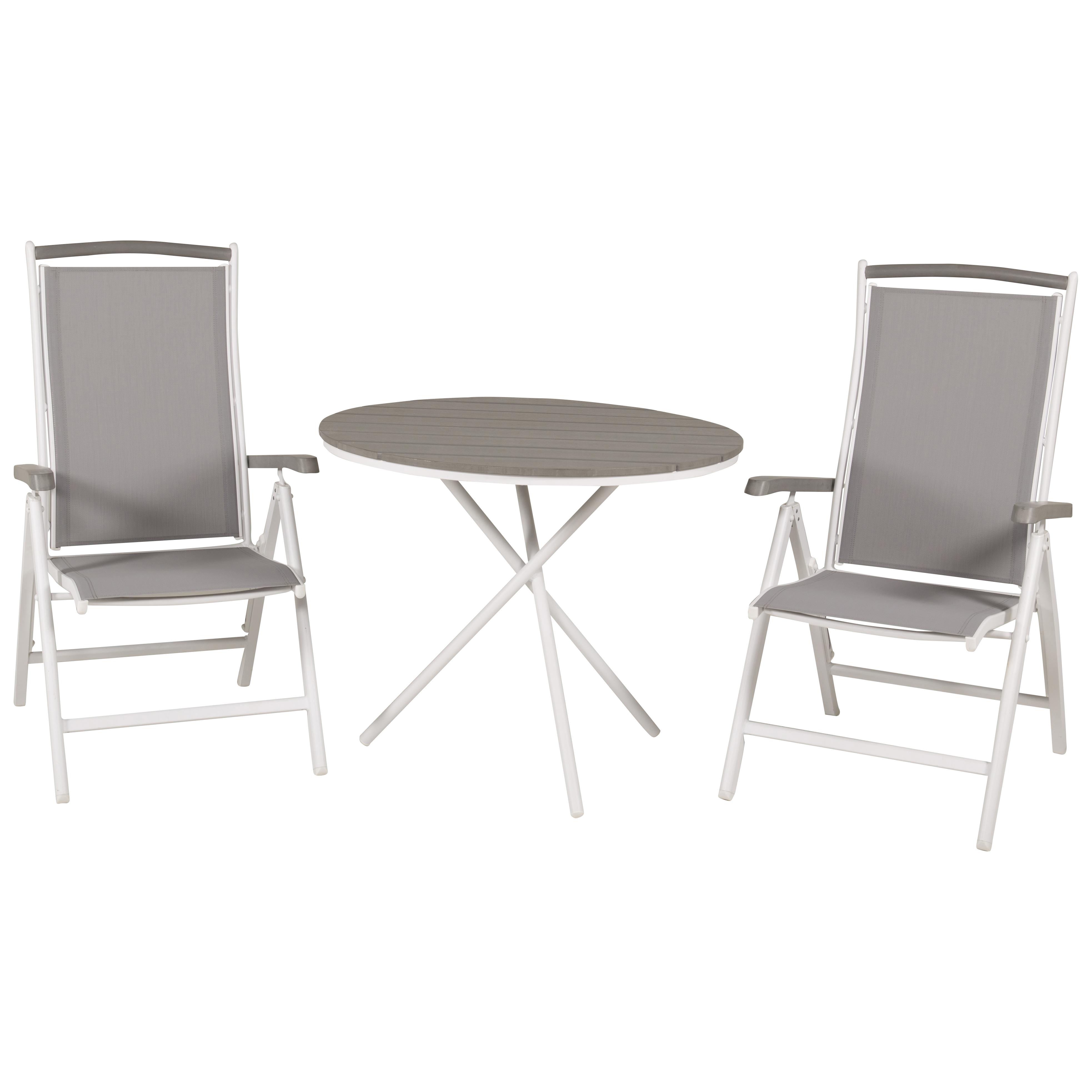Cafégruppe Venture Home Parma med 2 Albany Stoler