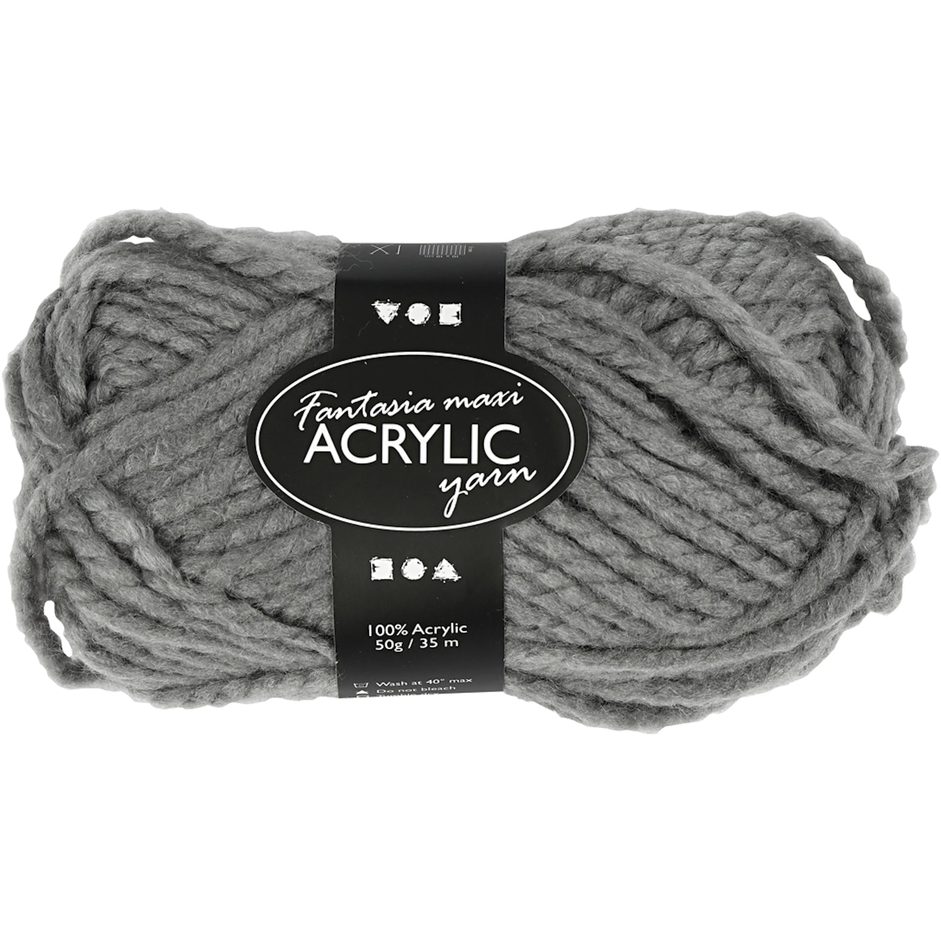 Akrylgarn Creativ Company Fantasia 35 m Stl Maxi 50 g/1 nst