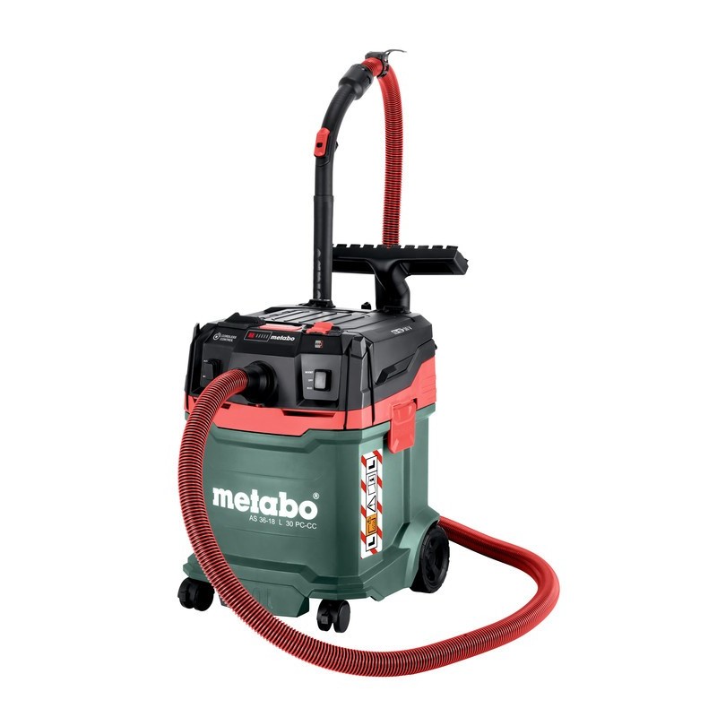 Støvsuger Metabo AS 36-18 L 30 PC CC uten Batteri og Lader
