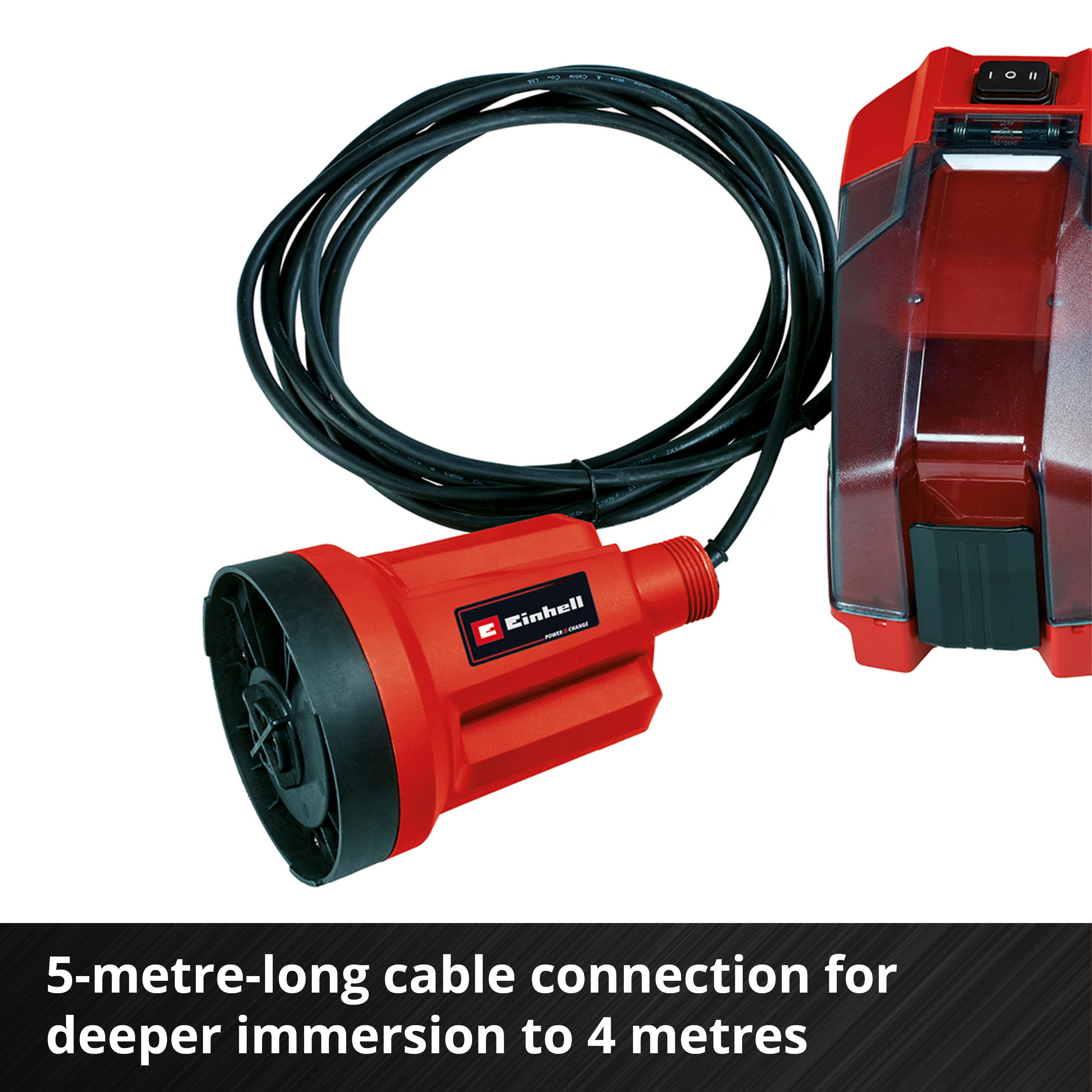 Vannpumpe Einhell GE-SP 18 LL Li Uten Batteri og Lader