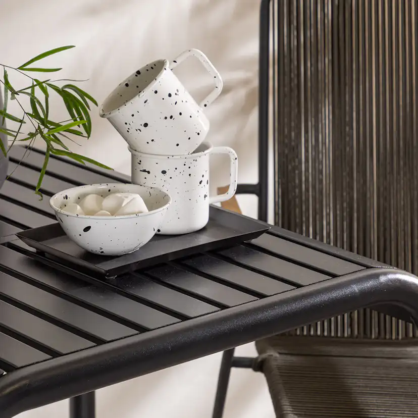 Cafégruppe Venture Home Borneo Bord med 2 Bois Stoler