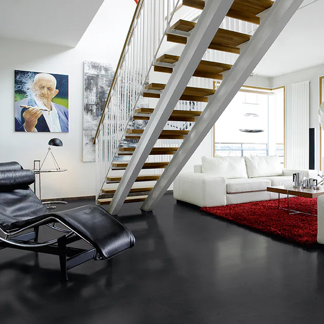 Laminatgolv Pergo Big Slab 4V Medium Grey Slate Original Excellence