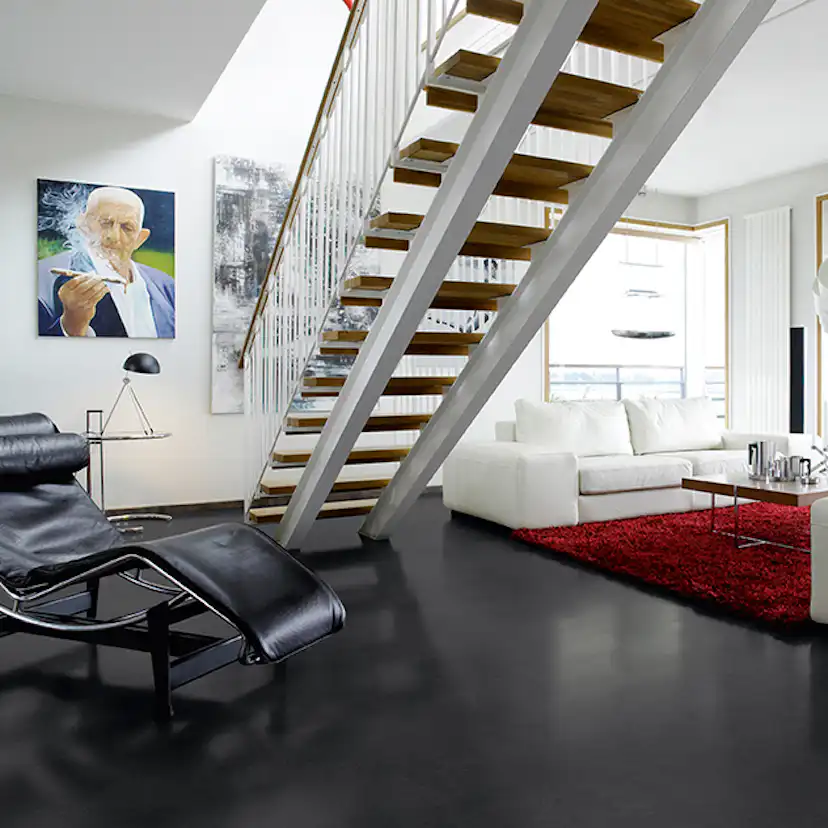Laminatgolv Big Slab 4V MEDIUM GREY SLATE Original Excellence