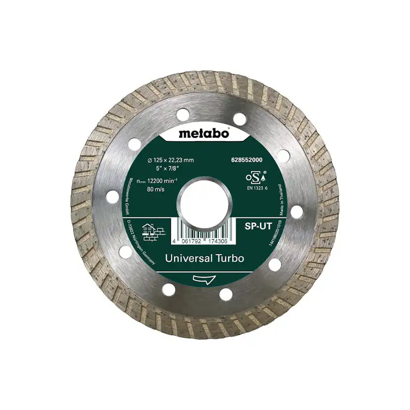 Diamantskive Metabo Universal Turbo Ø 125 mm