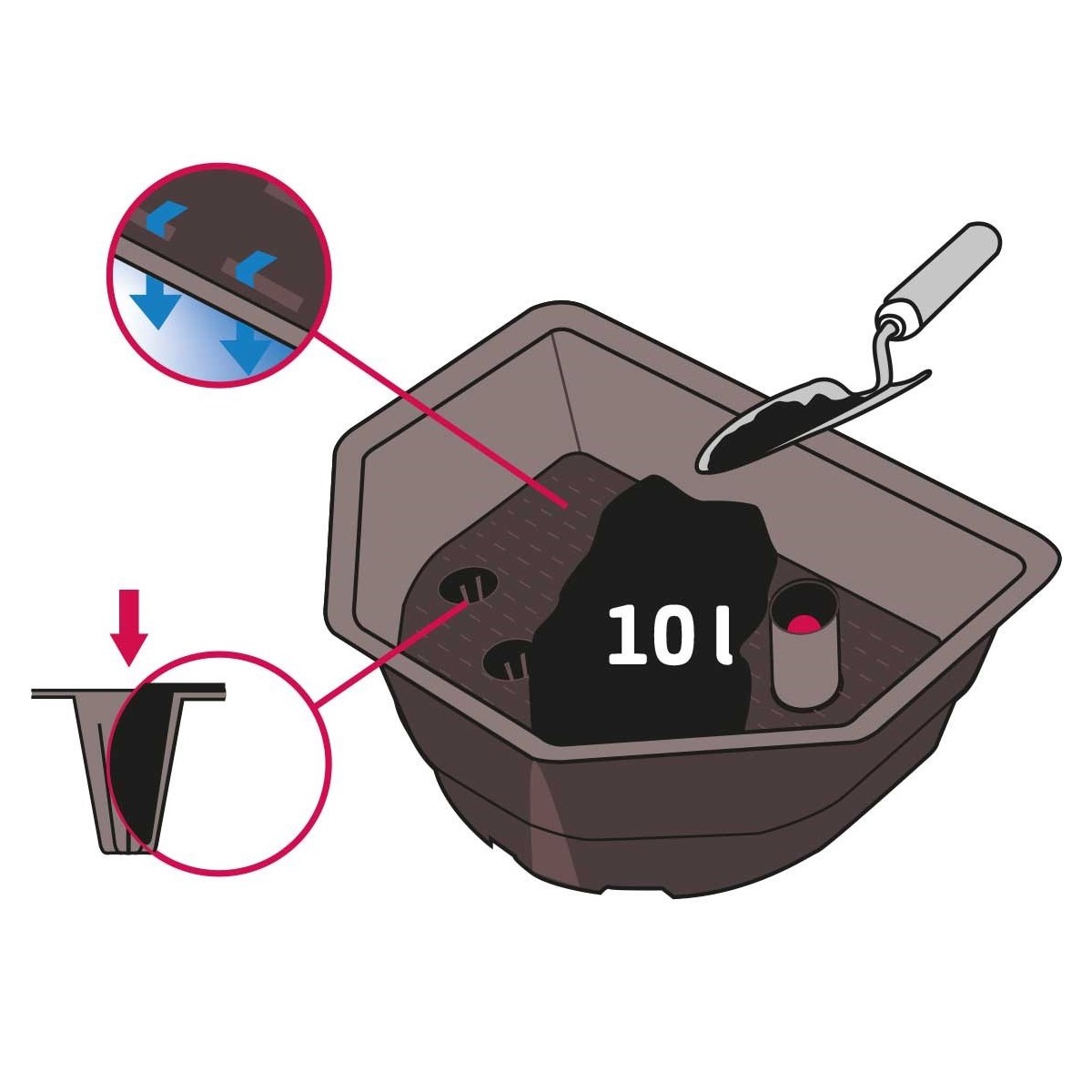 Plantekasse Biolan 16 L