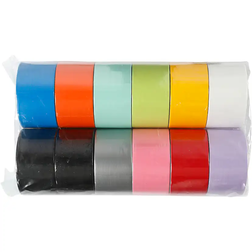 Gaffateip Creativ Company Ass Farger 12X5 m/1 Pk