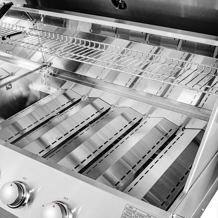 Gassgrill Myoutdoorkitchen med 6 Brennere og Sidebrenner