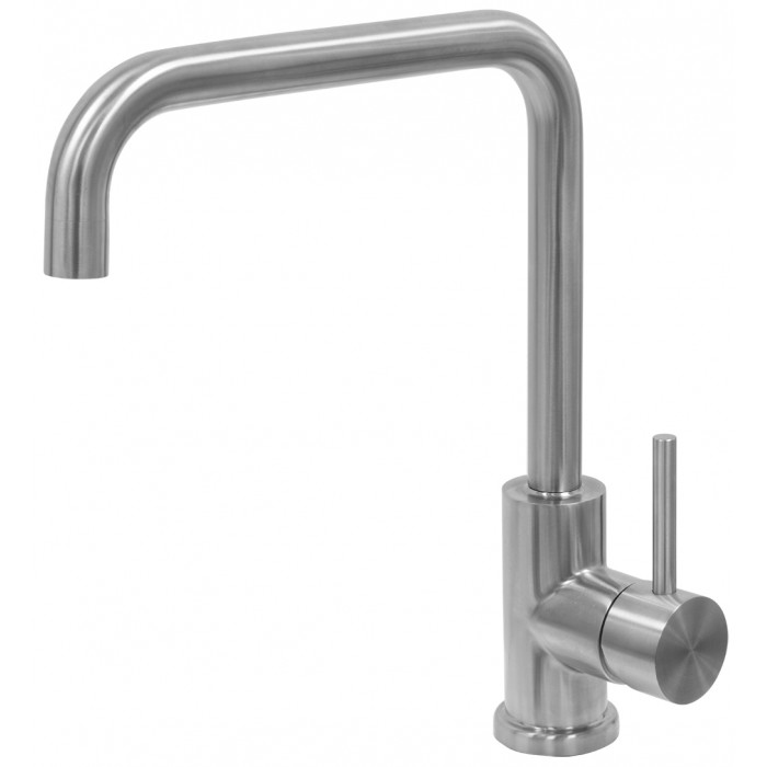K&ouml;ksblandare Strand Stainless Solid SO-1008E Rostfri Engreppsblandare Sv&auml;ngbar Pip