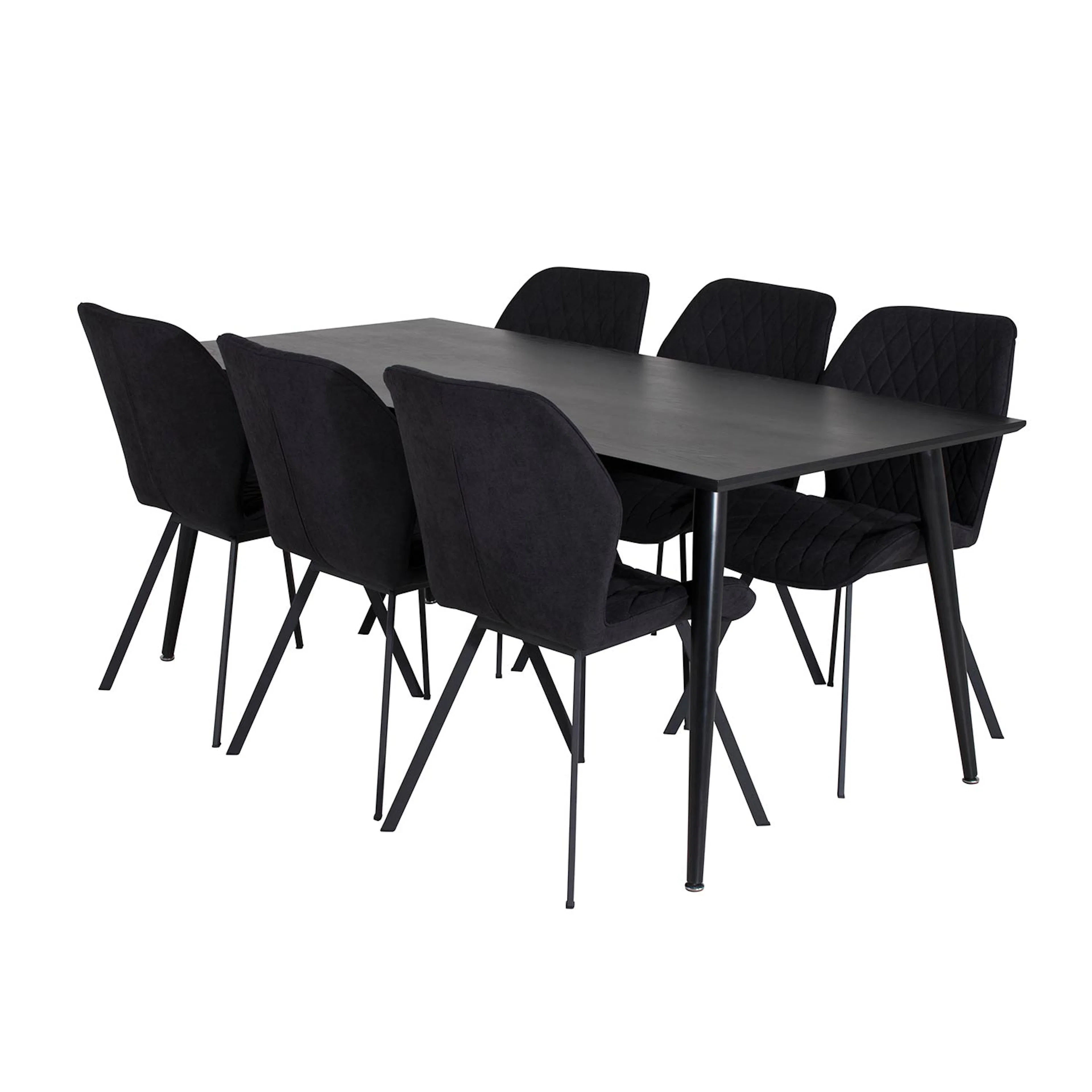 Spisegruppe Venture Home Dipp med 6 Gemma Stoler