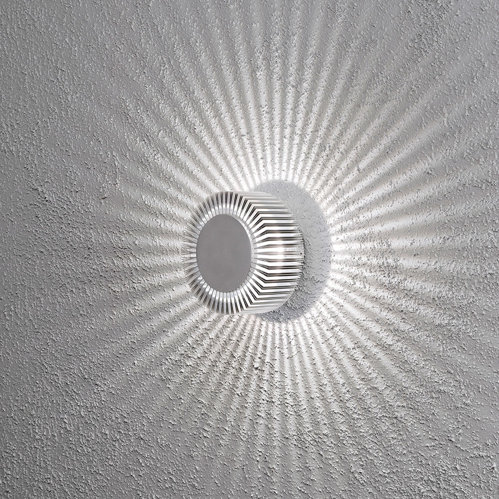 Vegglampe Gnosjö Konstsmide Monza 5W Høyeffekt