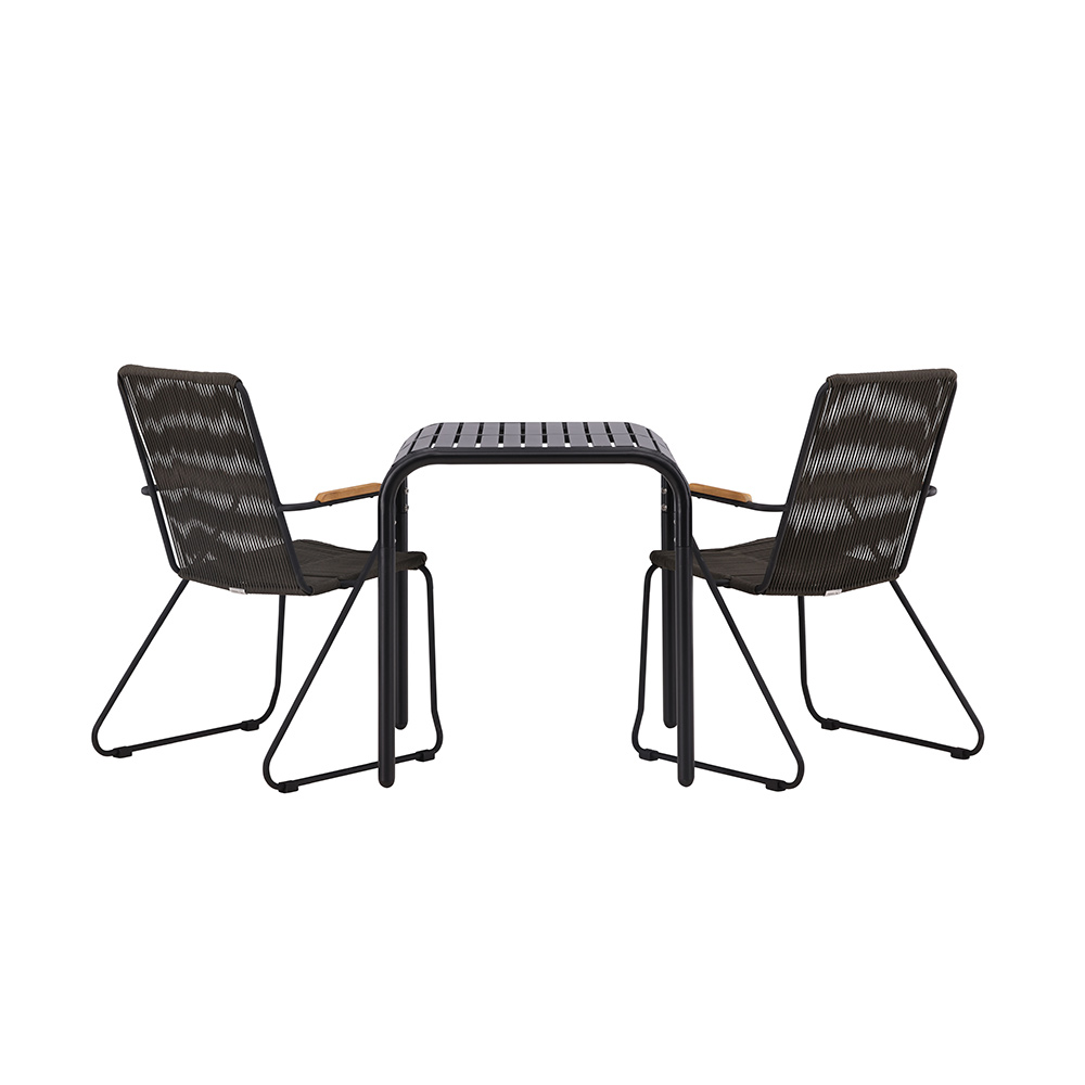 Cafégruppe Venture Home Borneo Bord med 2 Bois Stoler