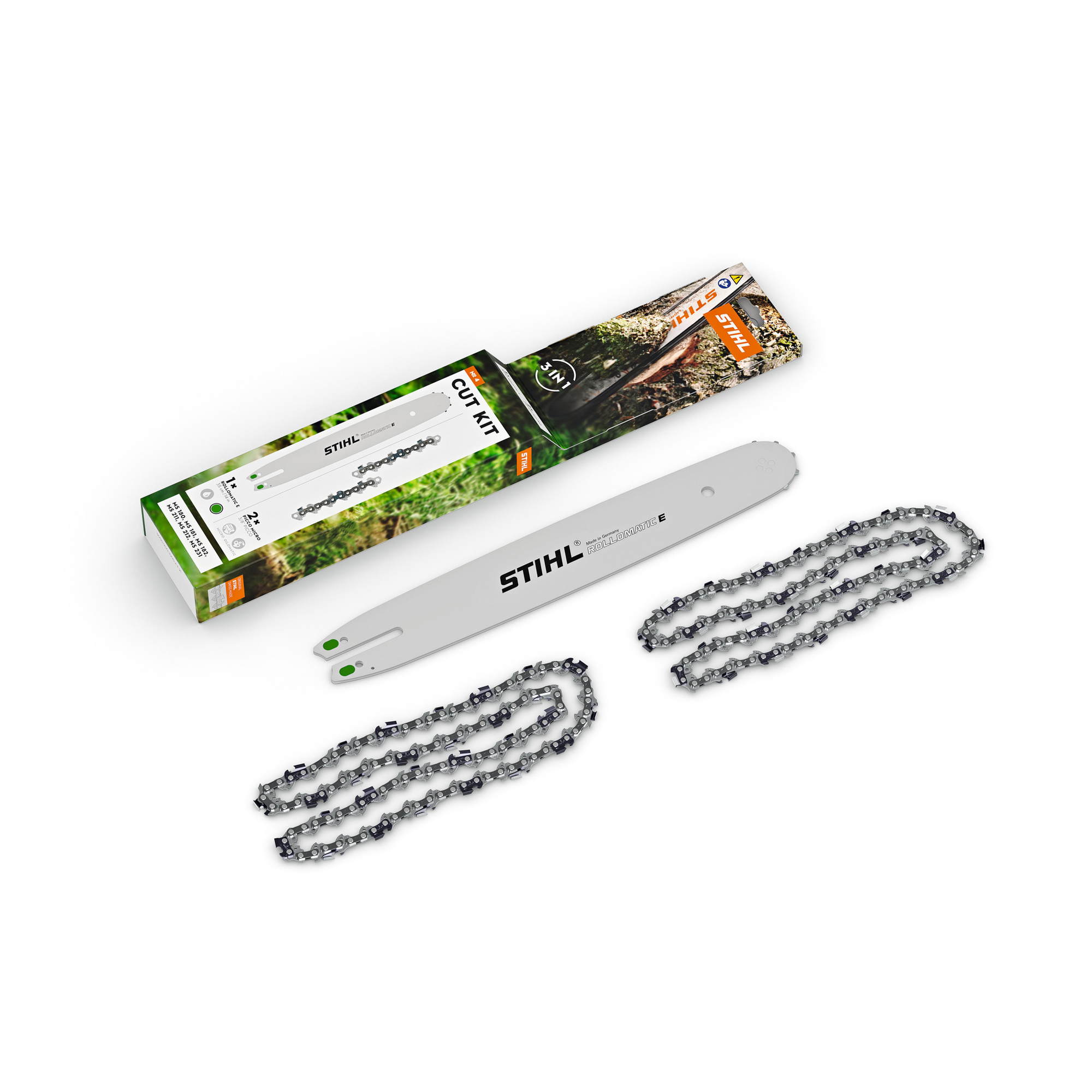 Sverd- & Kjedepakke STIHL 35cm 3/8 P 1,3 mm 50 DL