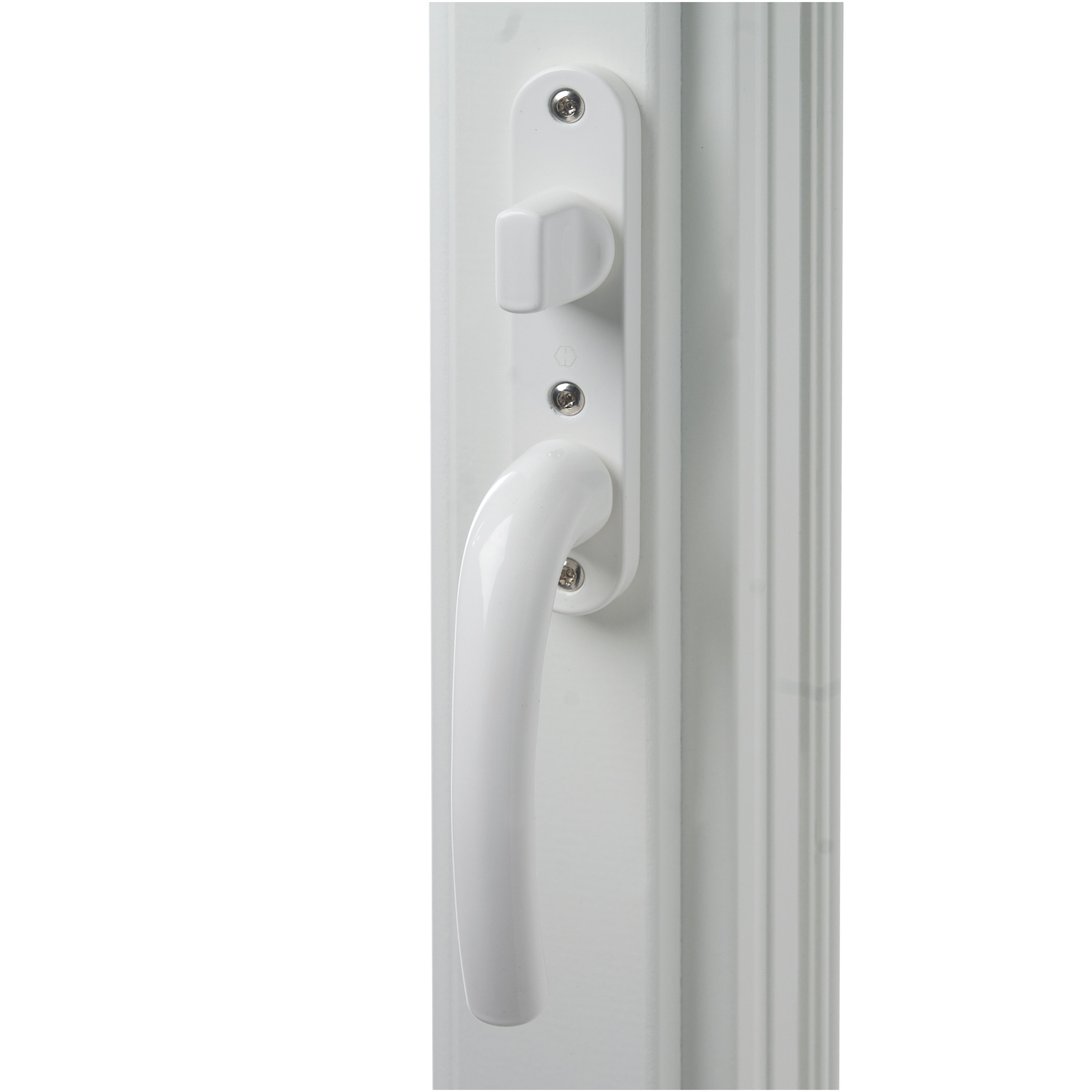 Vrider Hvit m/Knapp for Uldal Balkongdør