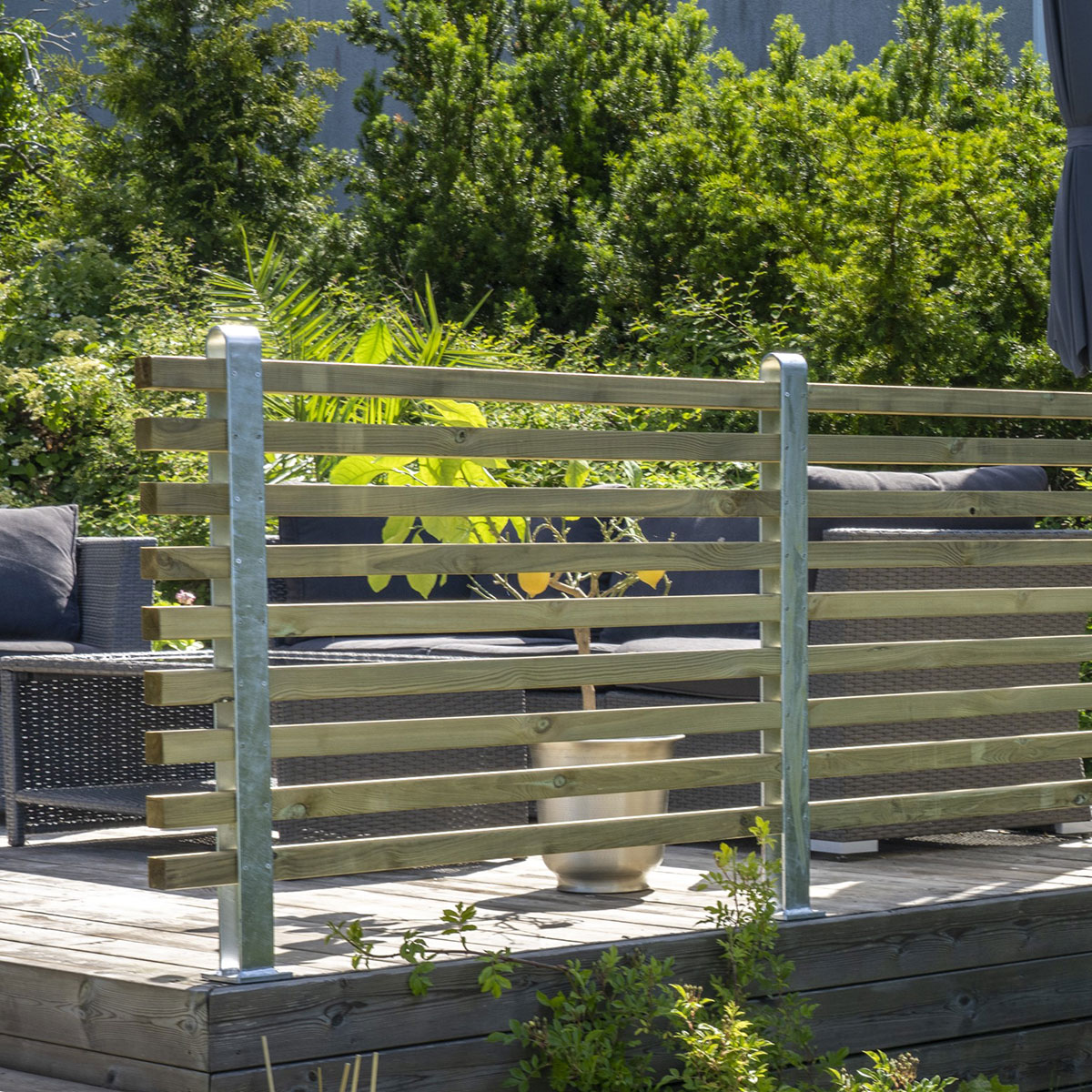 Gjerdestolpe Skotte Garden Arkad