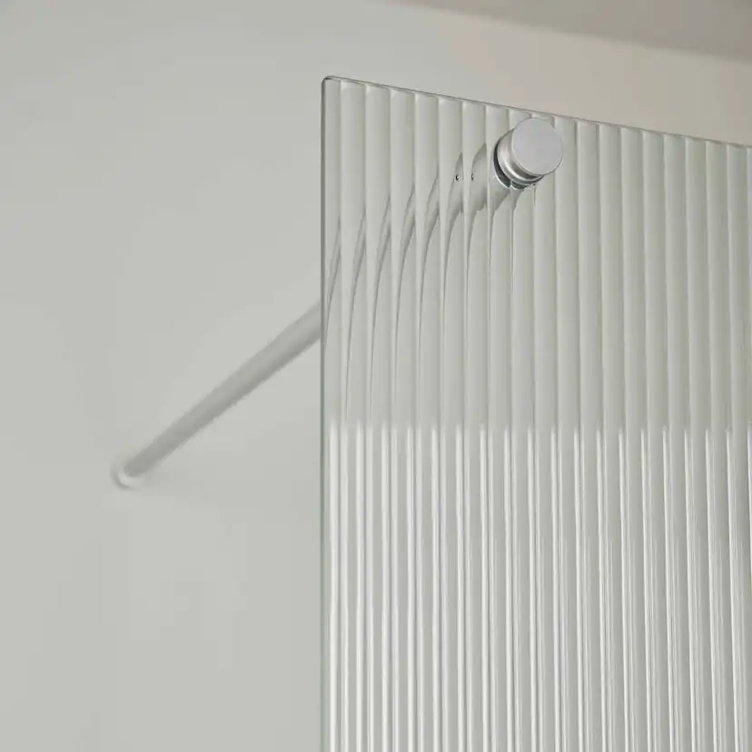 Dusjvegg Noro Frost 90 Riflet Glass