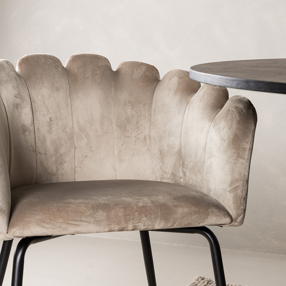 Spisegruppe Venture Home Bootcut med 4 Limhamn Light Stoler