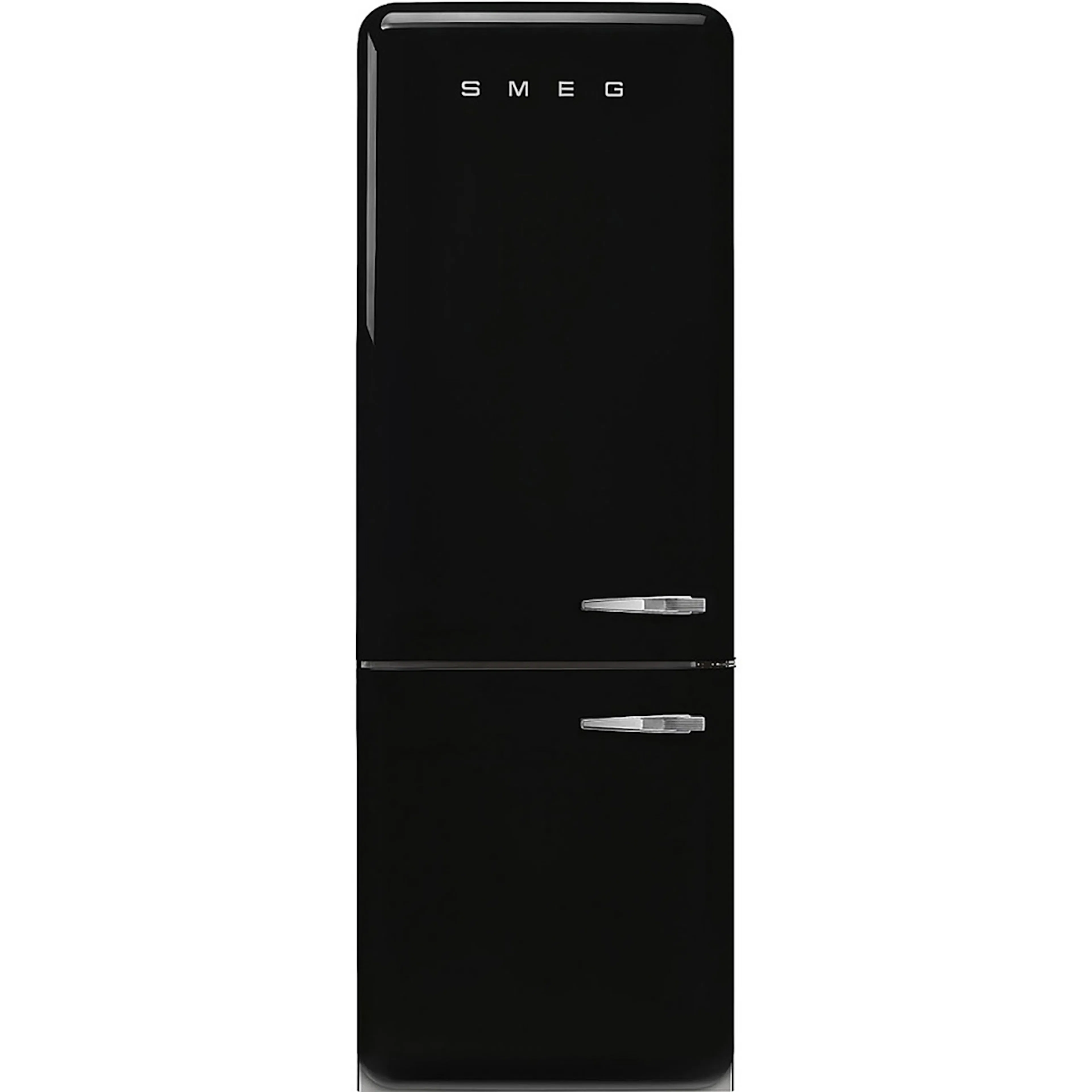 Frittstående Kjøleskap/Fryser Smeg FAB38LBL6 50s Style Svart Venstrehengt med No Frost