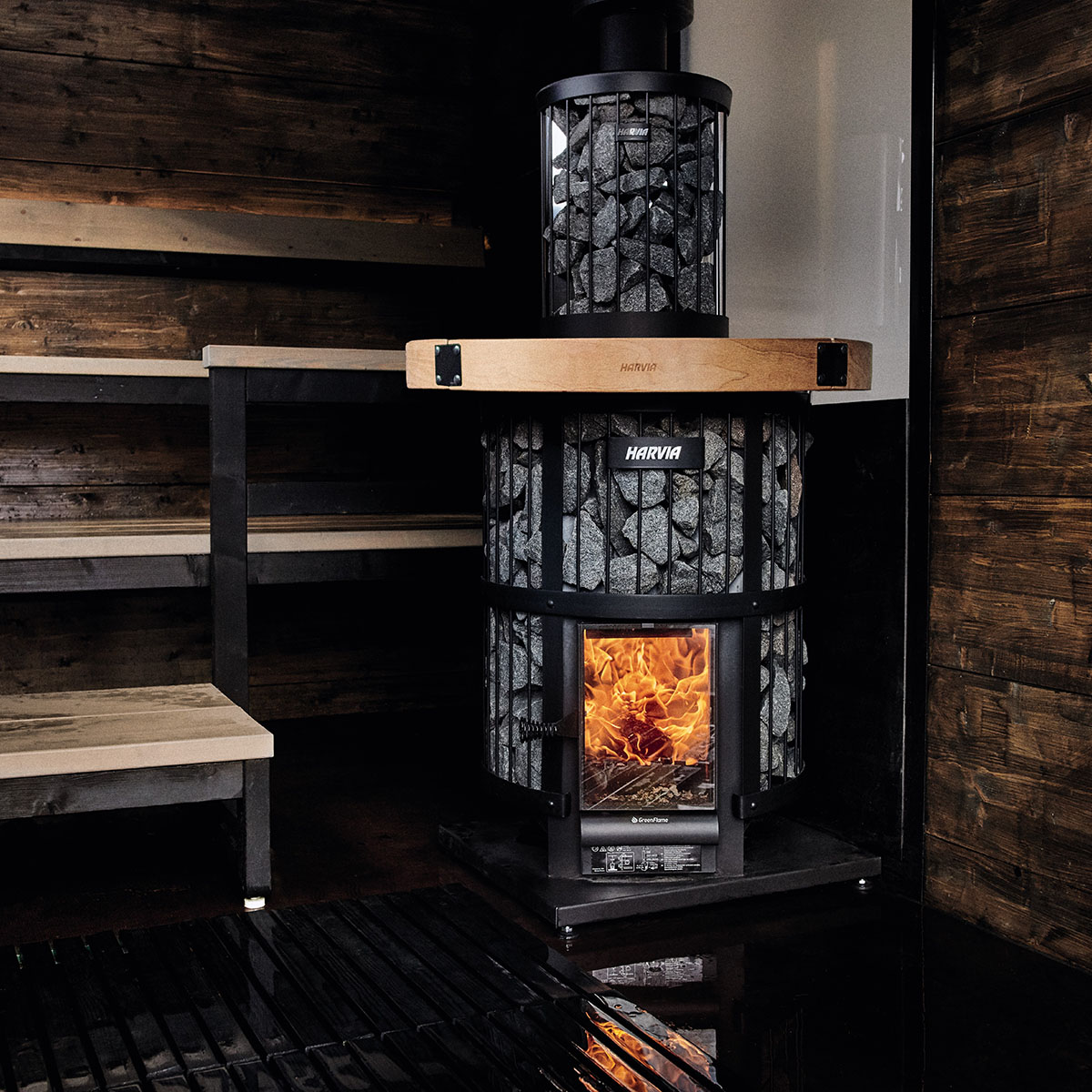 Badstuovn Harvia Legend 240 GreenFlame