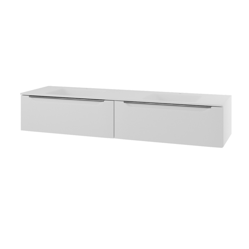 Servantskap Linn Bad Mari 160 cm 2*1 skuffer Dobbel