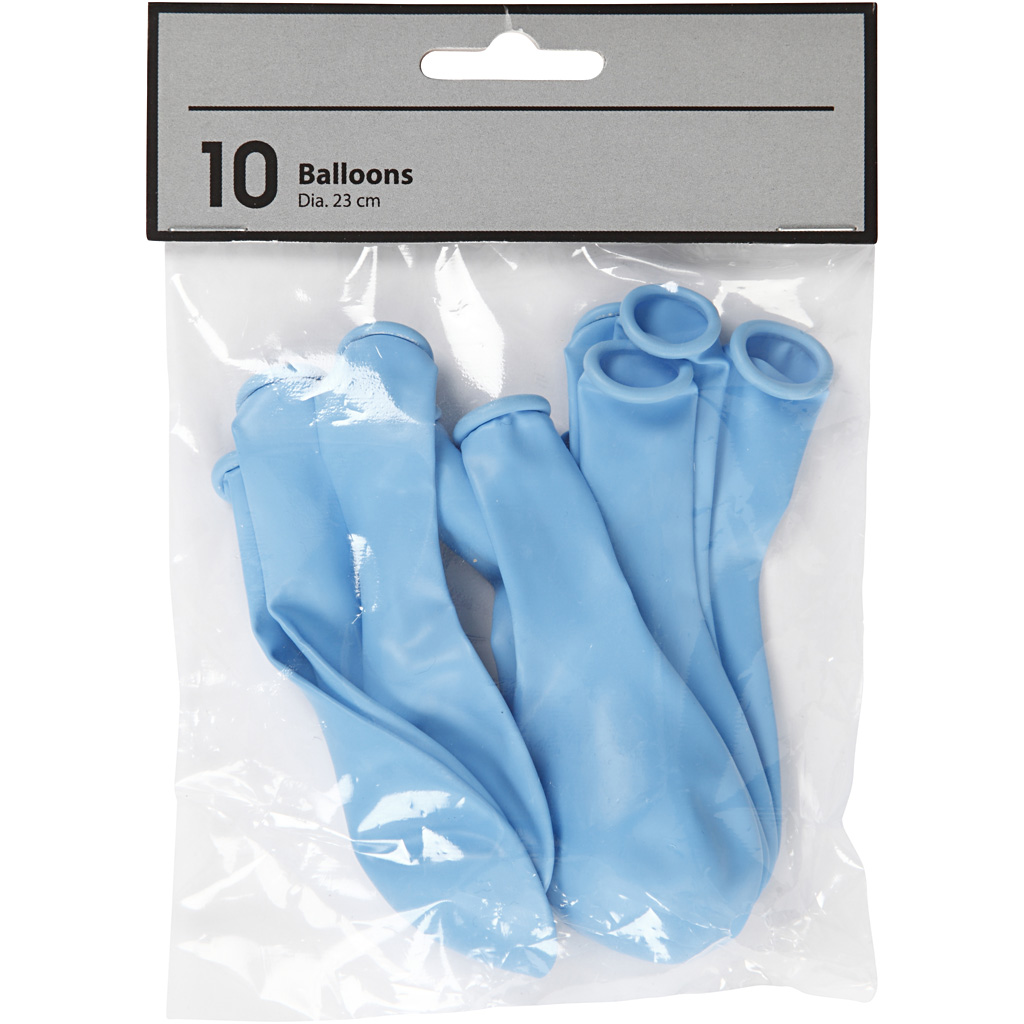 Ballonger Creativ Company Runde 23 cm 10 stk/1 Pk