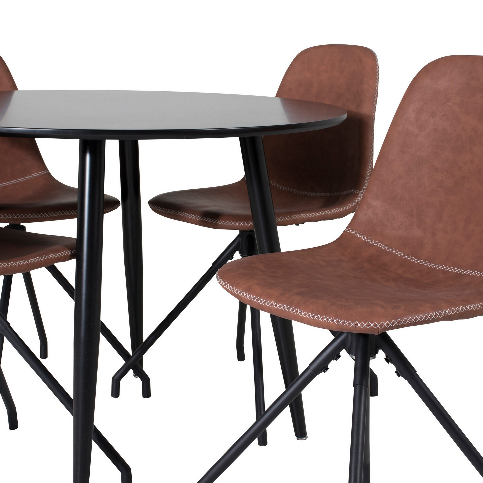 Spisegruppe Venture Home Plaza med 4stk Polar Stoler