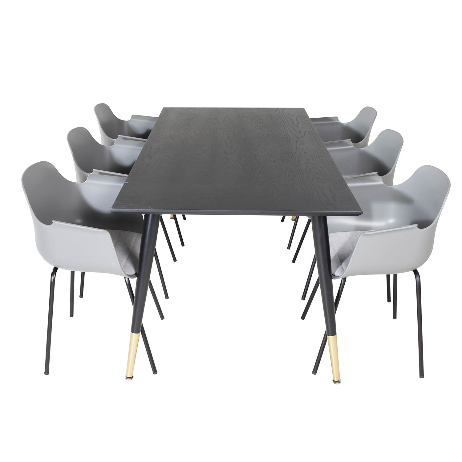 Spisegruppe Venture Home Dipp med 6 Comfort Stoler
