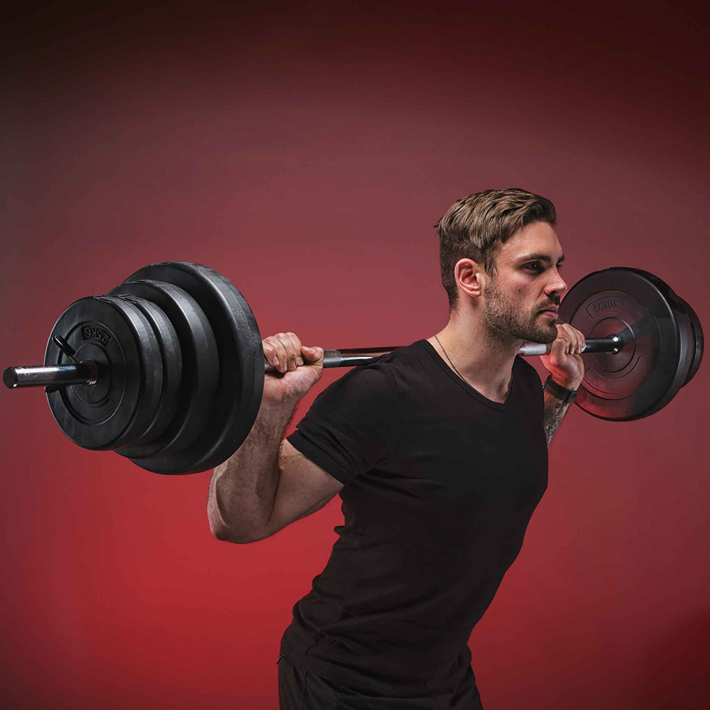 Vektstangsett Fitn Shape 75 kg