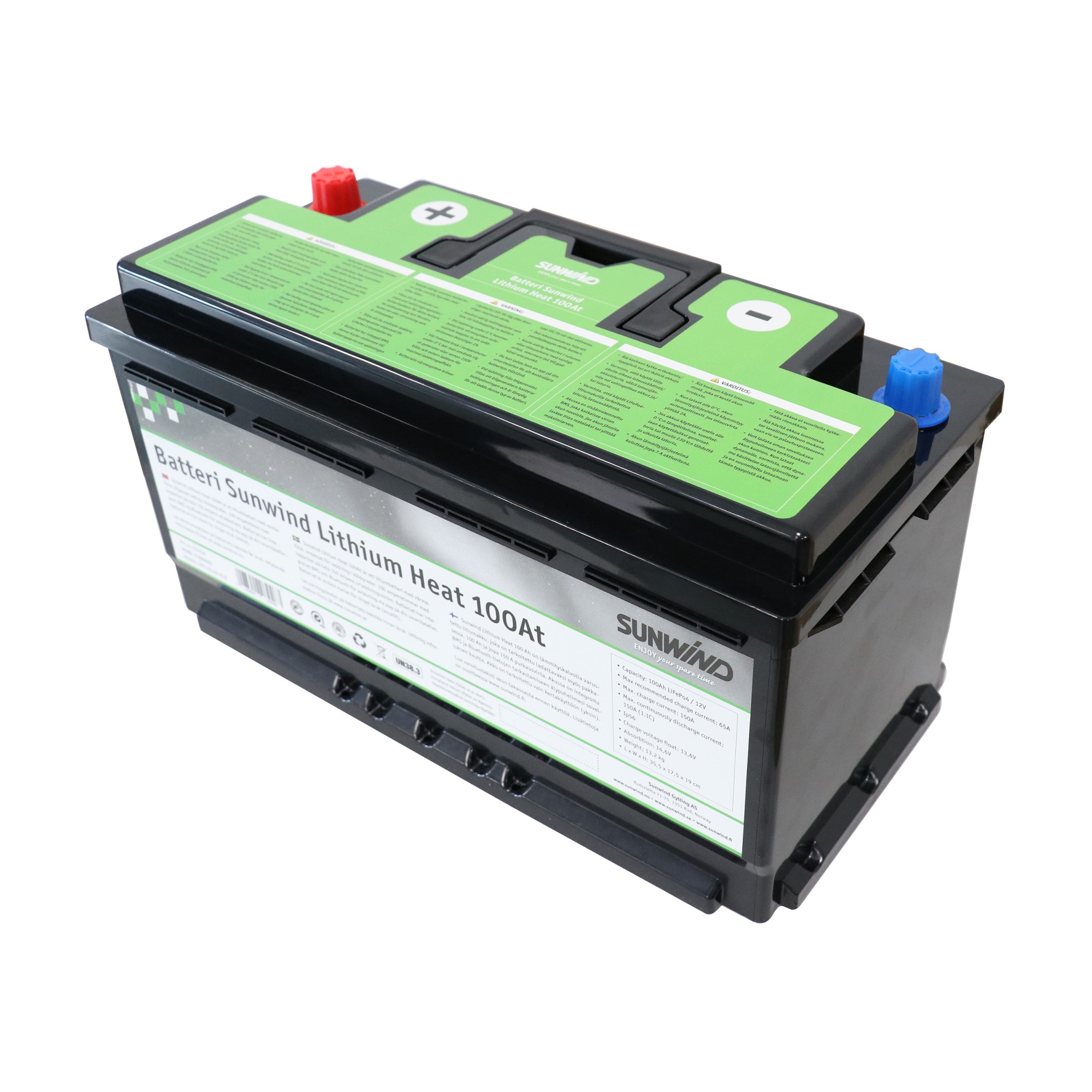Batteri Sunwind Lithium Heat 100At