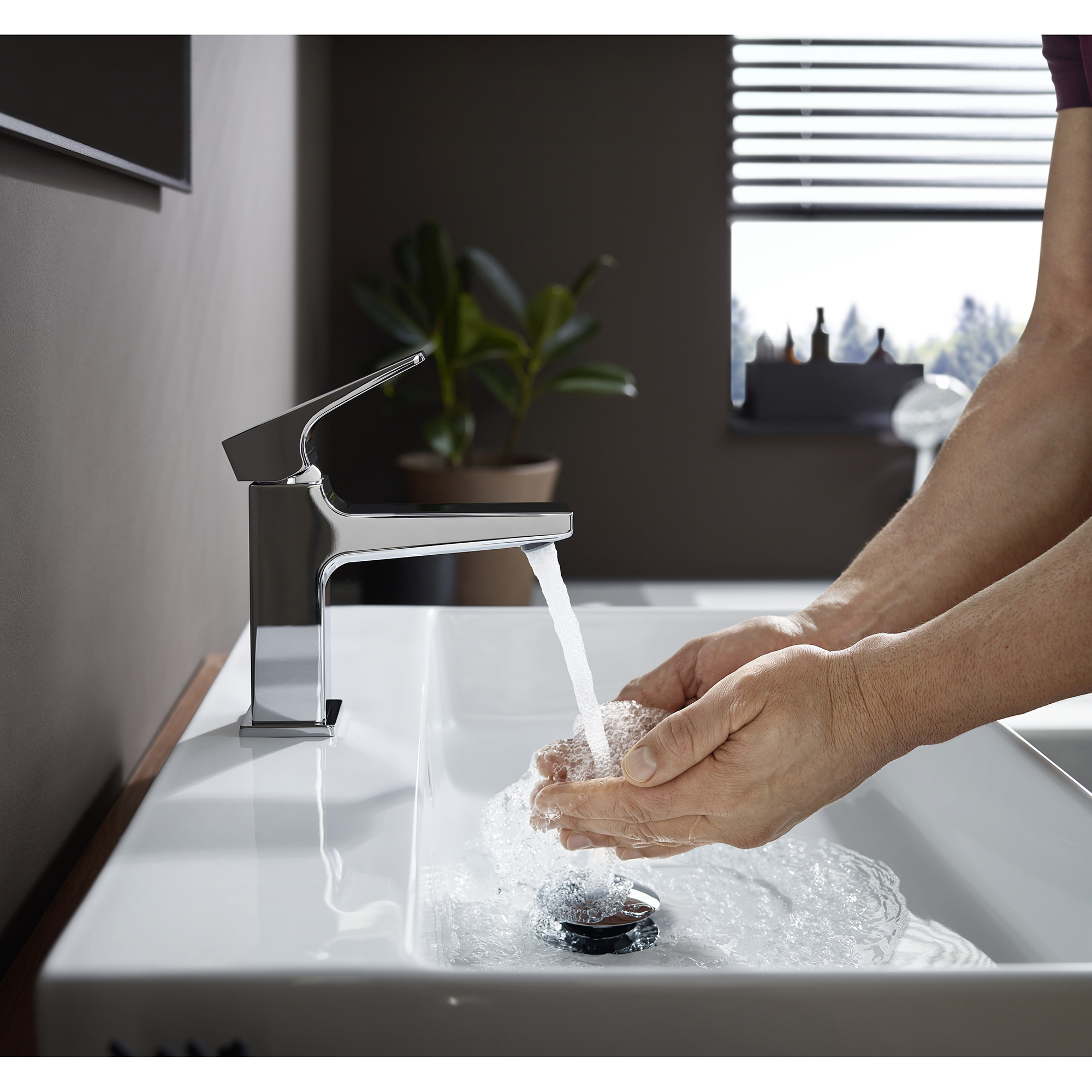 Servantbatteri Hansgrohe Metropol 100