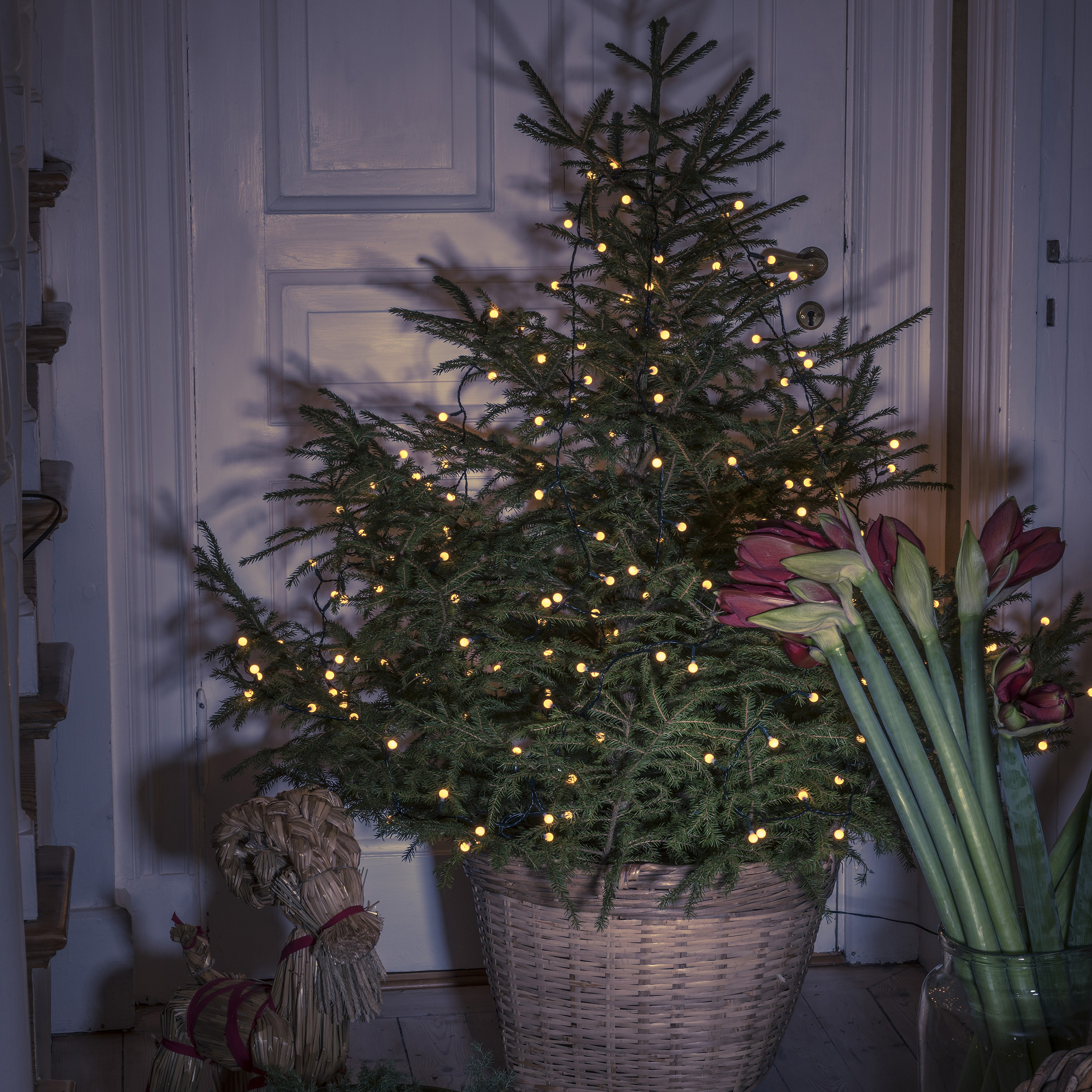 Juletrelys Gnosjö Konstsmide Cherry LED Amber