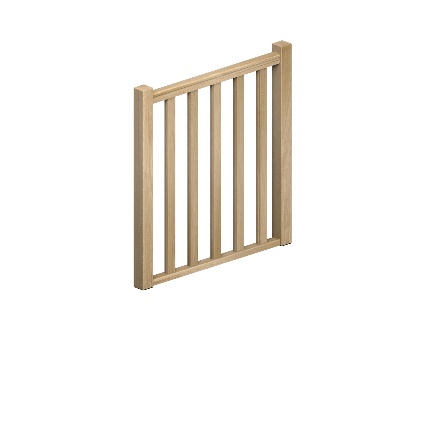 Rekkverk Dolle Helsinki Eik 100 cm