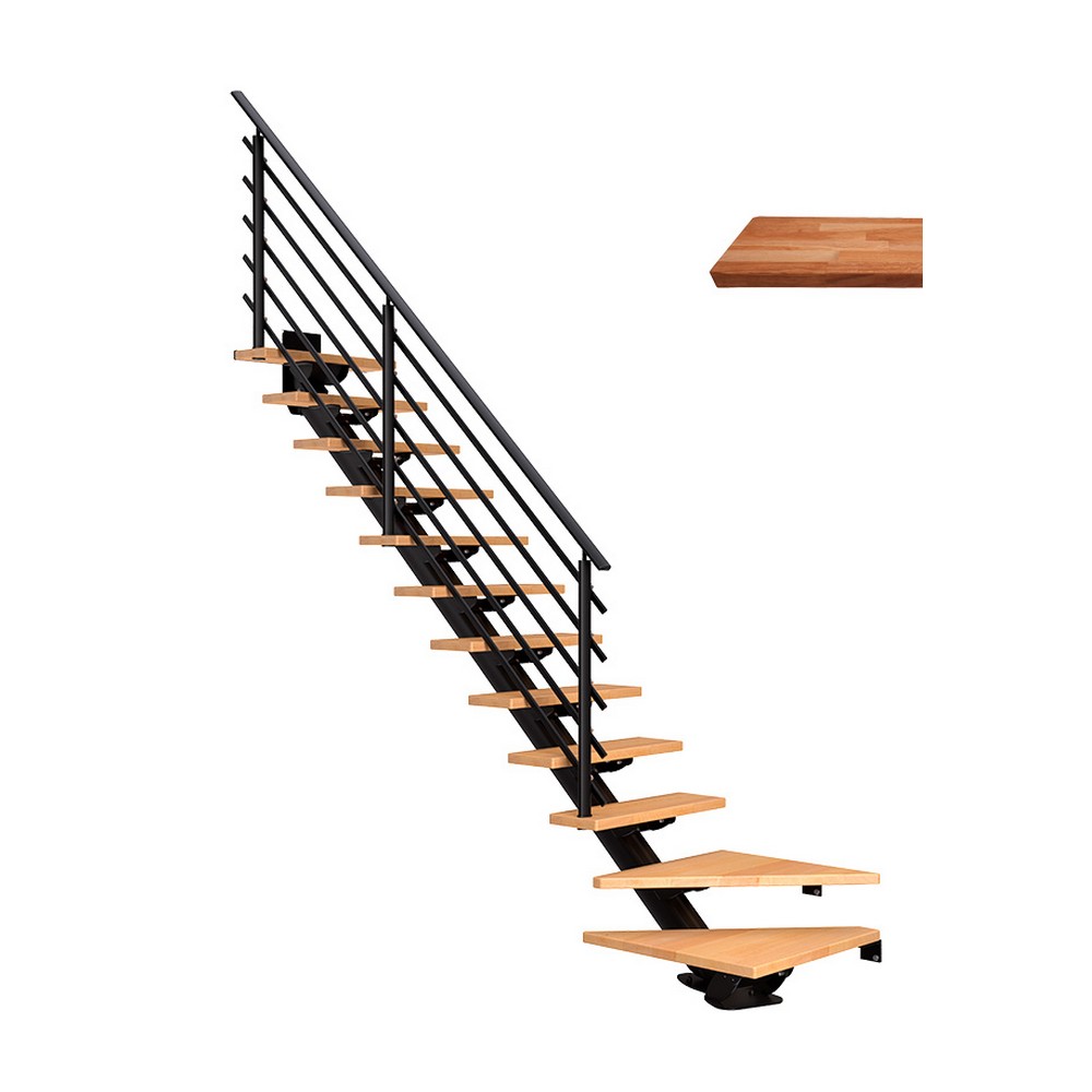 Plassbesparende Trapp Dolle Sydney Eik Oljet 1/4 Pure