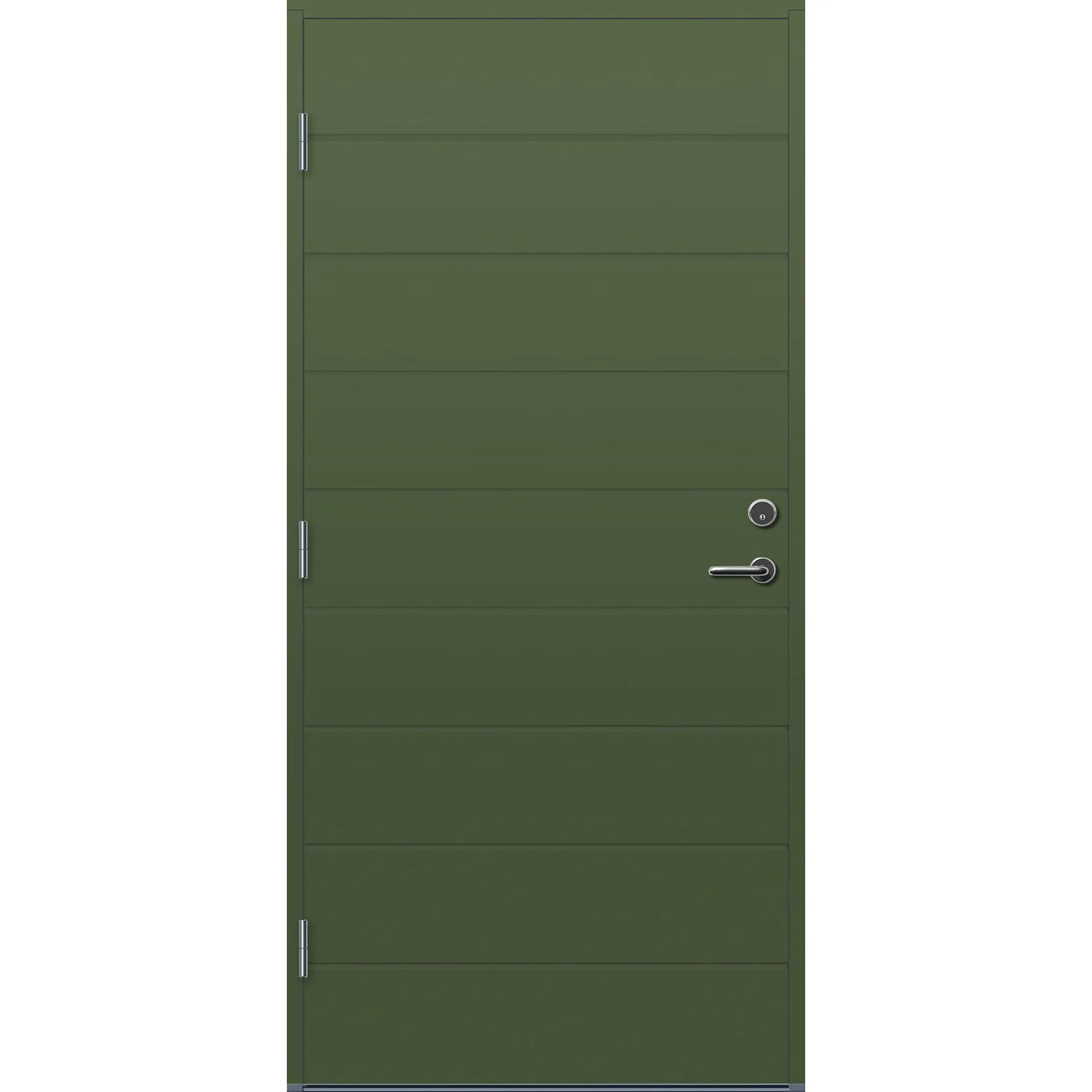 DØR YD TAU 9X20V GRØNN BxH: 90x200 cm, Venstre, NCS S-6020-G30Y, Grønn