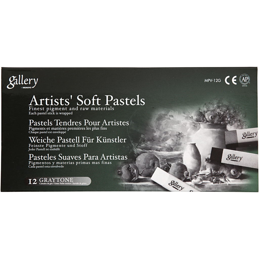 Tørrpastell Creativ Company Gallery 12 St/1 Pk
