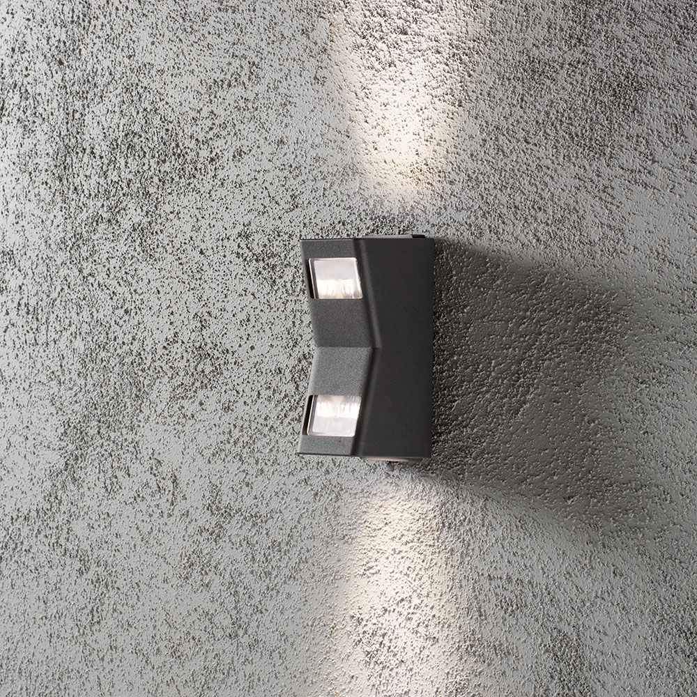 Vegglampe Gnosjö Konstsmide Potenza GU10 9x23x11