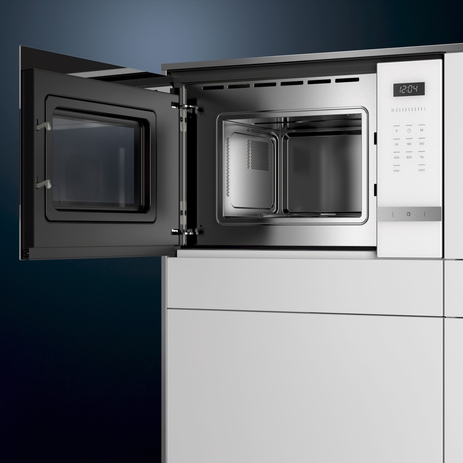 Mikrobølgeovn Siemens iQ500 BF525LMW0 Vit